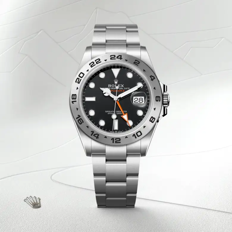 Rolex Explorer II in Oystersteel, M226570-0002 - Rolex Boutique San Jose