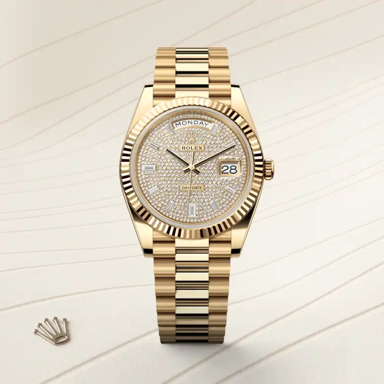Rolex Day-Date in 18 kt yellow gold, M228238-0054 - Heller Jewelers
