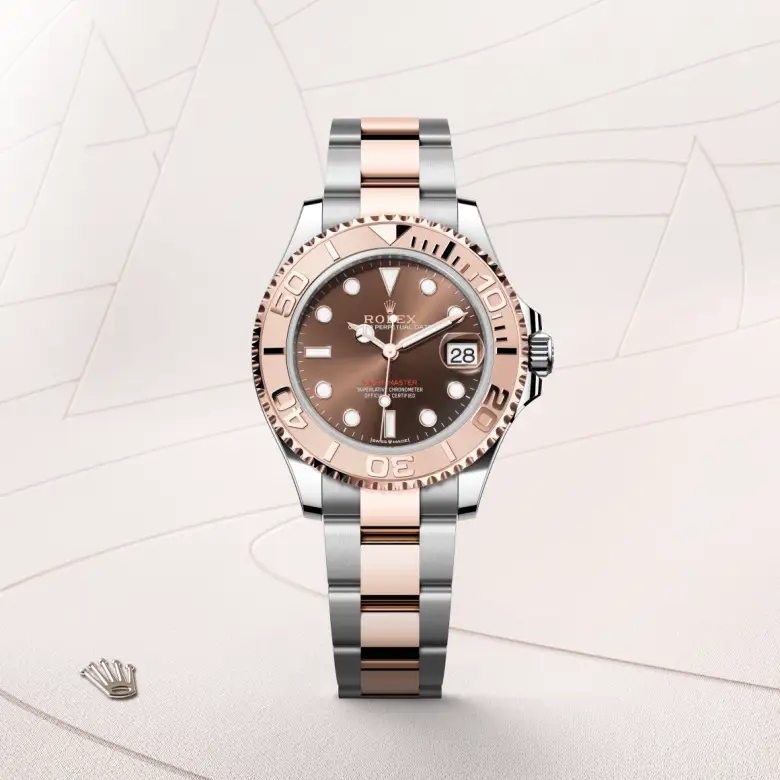Rolex Yacht-Master in Everose Rolesor - combination of Oystersteel and Everose gold, M268621-0003 - Nash Jewellers