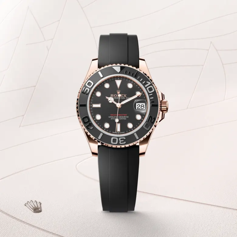 Rolex Yacht-Master in 18 ct Everose gold, M268655-0017 - J. Vair Jewellers