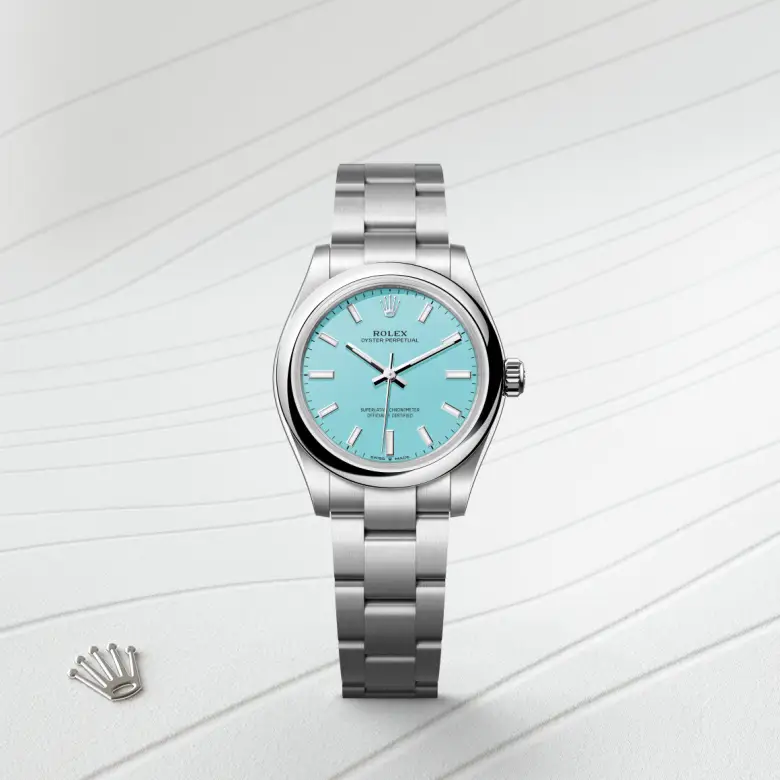 Rolex Oyster Perpetual in Oystersteel, M277200-0007 - J. Vair Jewellers