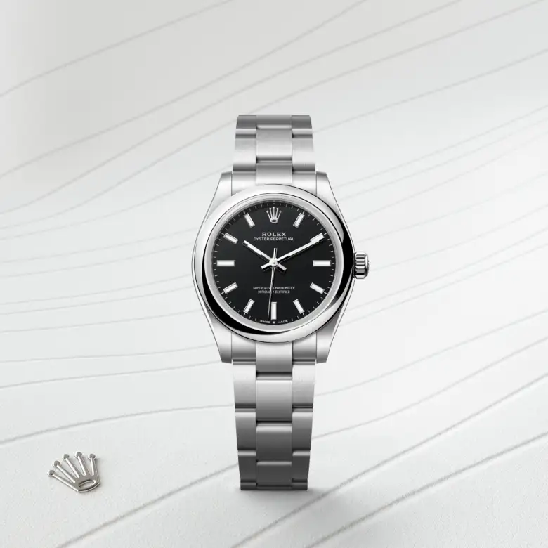 Rolex Oyster Perpetual in Oystersteel, M277200-0016 - Rolex Boutique San Jose