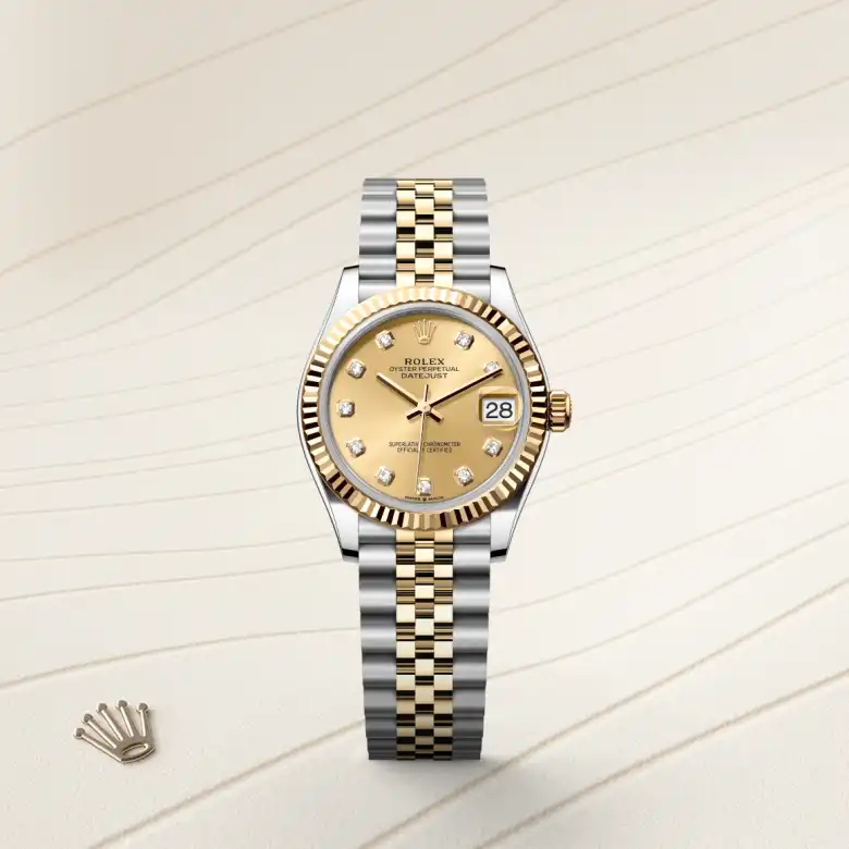 Rolex Datejust in Yellow Rolesor - combination of Oystersteel and yellow gold, M278273-0026 - Rolex Boutique San Jose