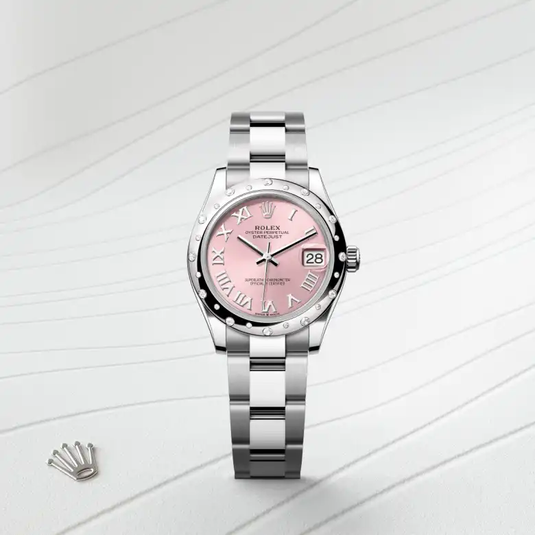 Rolex Datejust in White Rolesor - combination of Oystersteel and white gold, M278344RBR-0021 - Build