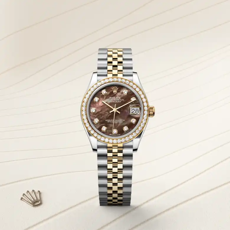 Rolex Datejust in Yellow Rolesor - combination of Oystersteel and yellow gold, M278383RBR-0024 - Rolex Boutique San Jose