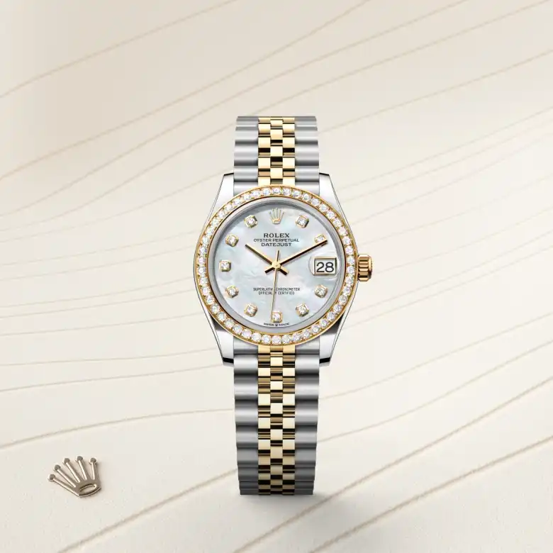 Rolex Datejust in Yellow Rolesor - combination of Oystersteel and yellow gold, M278383RBR-0028 - Joseph-Anthony