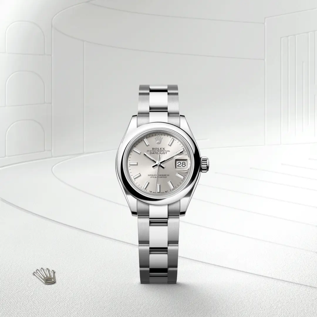Rolex Lady-Datejust in Oystersteel, M279160-0006 - Heller Jewelers