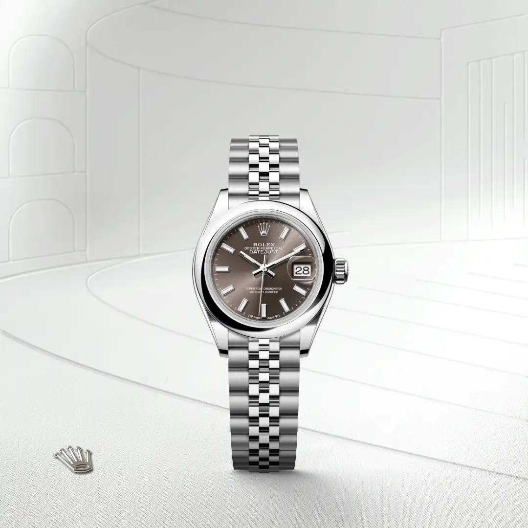 Rolex Lady-Datejust in Oystersteel, M279160-0009 - Rolex Boutique San Jose