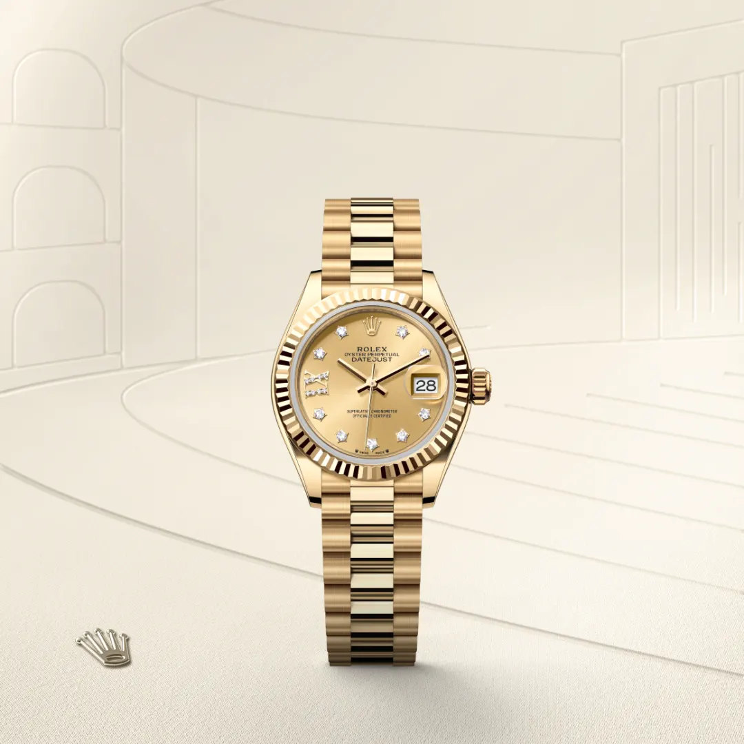 Rolex Lady-Datejust in 18 kt yellow gold, M279178-0013 - Build