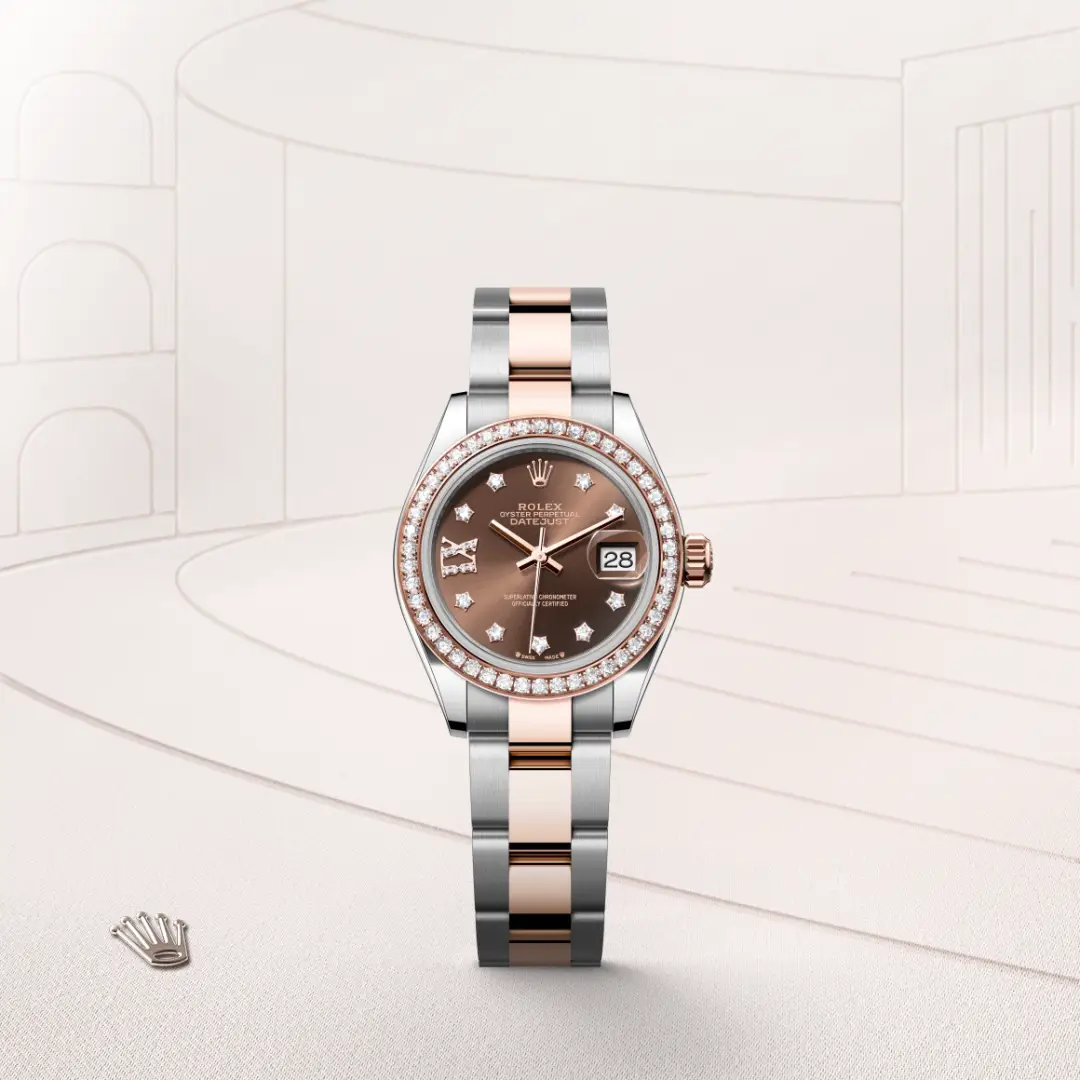 Rolex Lady-Datejust in Everose Rolesor - combination of Oystersteel and Everose gold, M279381RBR-0004 - Build