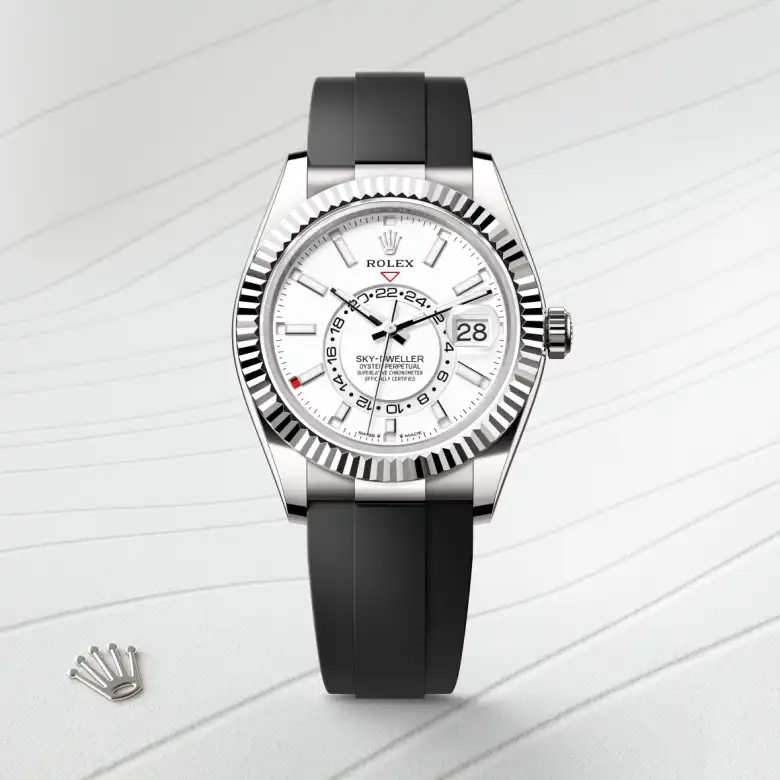 Rolex Sky-Dweller in 18 ct white gold, M336239-0003 - Nash Jewellers