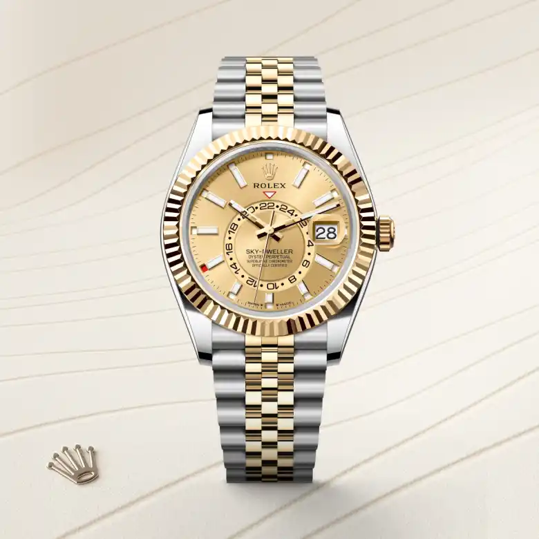 Rolex Sky-Dweller in Yellow Rolesor - combination of Oystersteel and yellow gold, M336933-0002 - Nash Jewellers