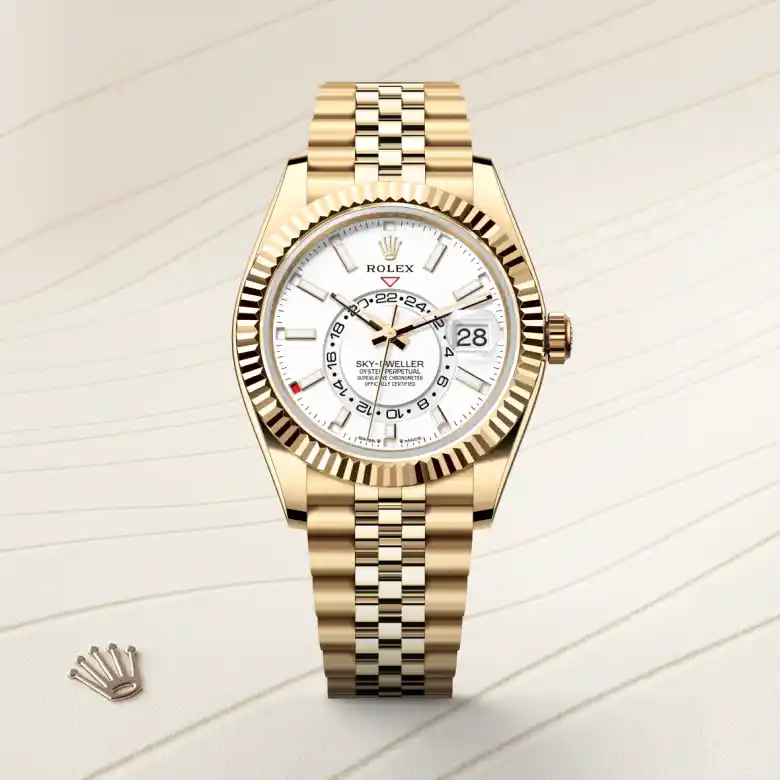 Rolex Sky-Dweller in 18 ct yellow gold, M336938-0006 - Nash Jewellers