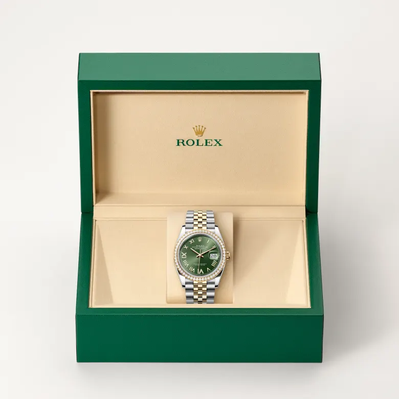Rolex Datejust in Yellow Rolesor - combination of Oystersteel and yellow gold, M126283RBR-0035 - Joseph-Anthony