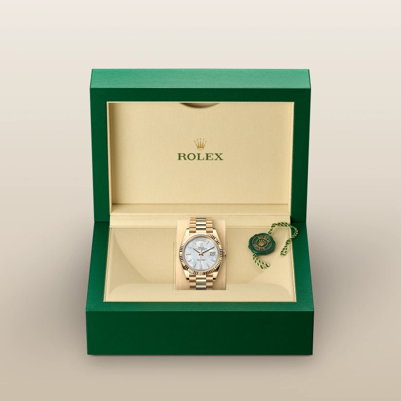 Rolex Day-Date in 18 ct yellow gold, M228238-0071 - Build