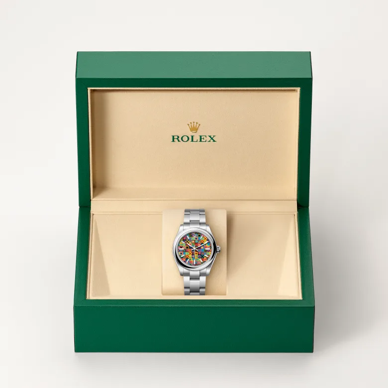 Rolex Oyster Perpetual in Oystersteel, M277200-0019 - Joseph-Anthony