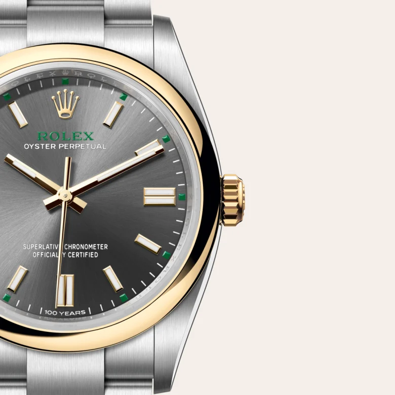 Rolex Oyster Perpetual in Yellow Rolesor - combination of Oystersteel and yellow gold, M126003-0001 - Joseph-Anthony