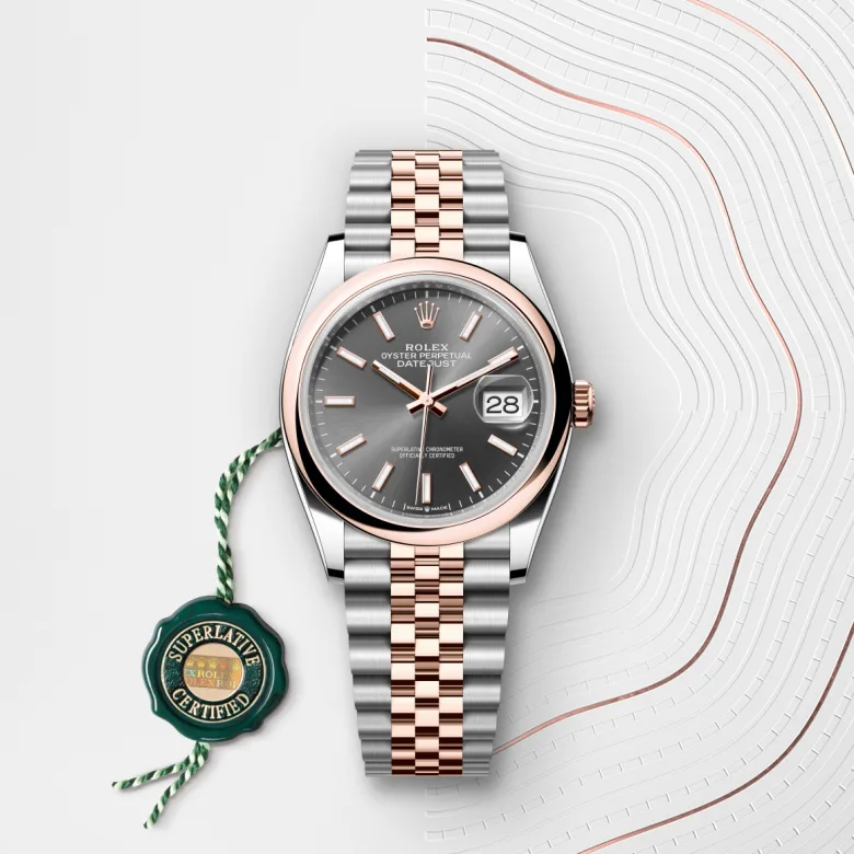 Rolex Datejust in Everose Rolesor - combination of Oystersteel and Everose gold, M126201-0013 - Build