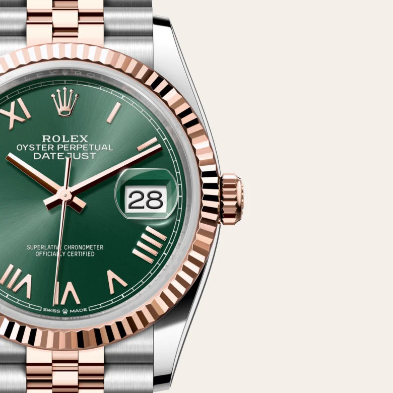 Rolex Datejust in Everose Rolesor - combination of Oystersteel and Everose gold, M126231-0051 - Joseph-Anthony
