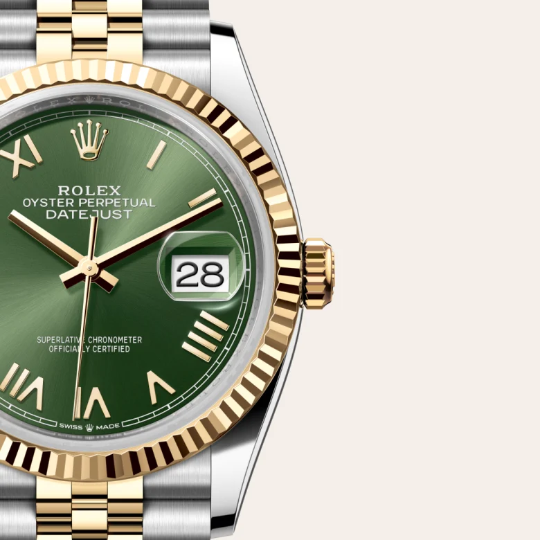 Rolex Datejust in Yellow Rolesor - combination of Oystersteel and yellow gold, M126233-0053 - Joseph-Anthony