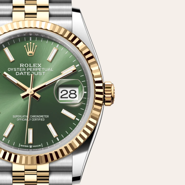 Rolex Datejust in Yellow Rolesor - combination of Oystersteel and yellow gold, M126233-0057 - Joseph-Anthony