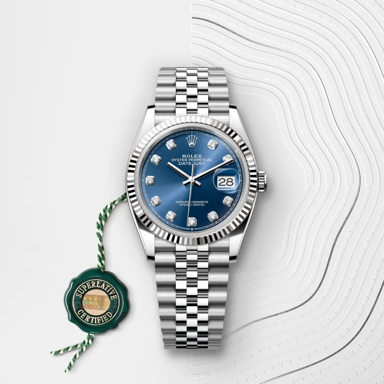 Rolex Datejust in White Rolesor - combination of Oystersteel and white gold, M126234-0037 - Build