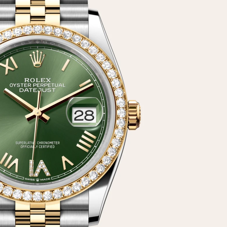 Rolex Datejust in Yellow Rolesor - combination of Oystersteel and yellow gold, M126283RBR-0035 - Joseph-Anthony