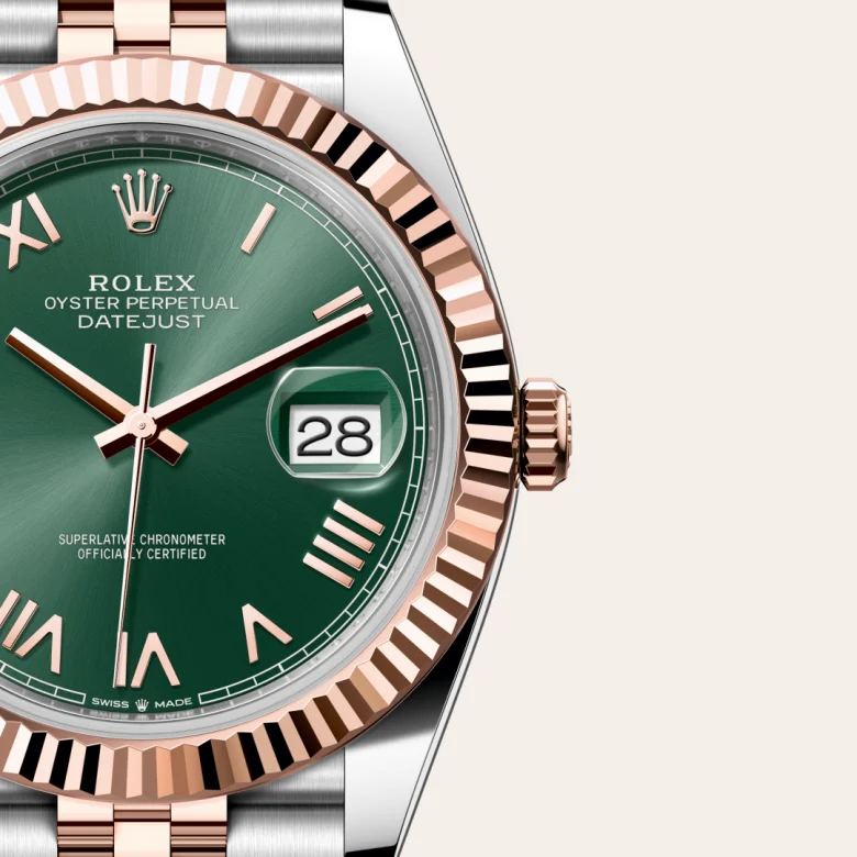 Rolex Datejust in Everose Rolesor - combination of Oystersteel and Everose gold, M126331-0022 - Joseph-Anthony