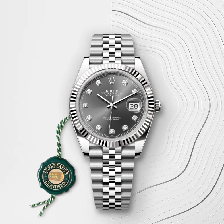 Rolex Datejust in White Rolesor - combination of Oystersteel and white gold, M126334-0006 - Build