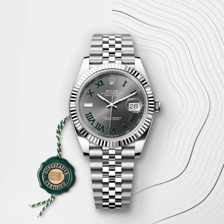 Rolex Datejust in White Rolesor - combination of Oystersteel and white gold, M126334-0022 - GemOro Rolex Datejust in White Rolesor - combination of Oystersteel and white gold, M126334-0022 - GemOro