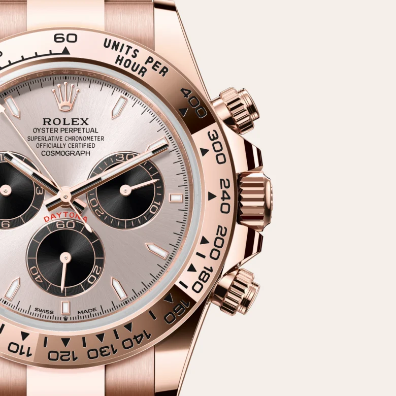 Rolex Cosmograph Daytona in 18 ct Everose gold, M126505-0003 - Joseph-Anthony