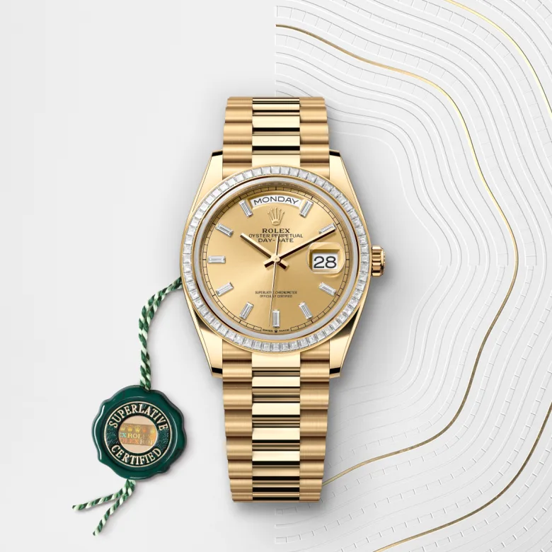 Rolex Day-Date in 18 ct yellow gold, M128398TBR-0037 - Build