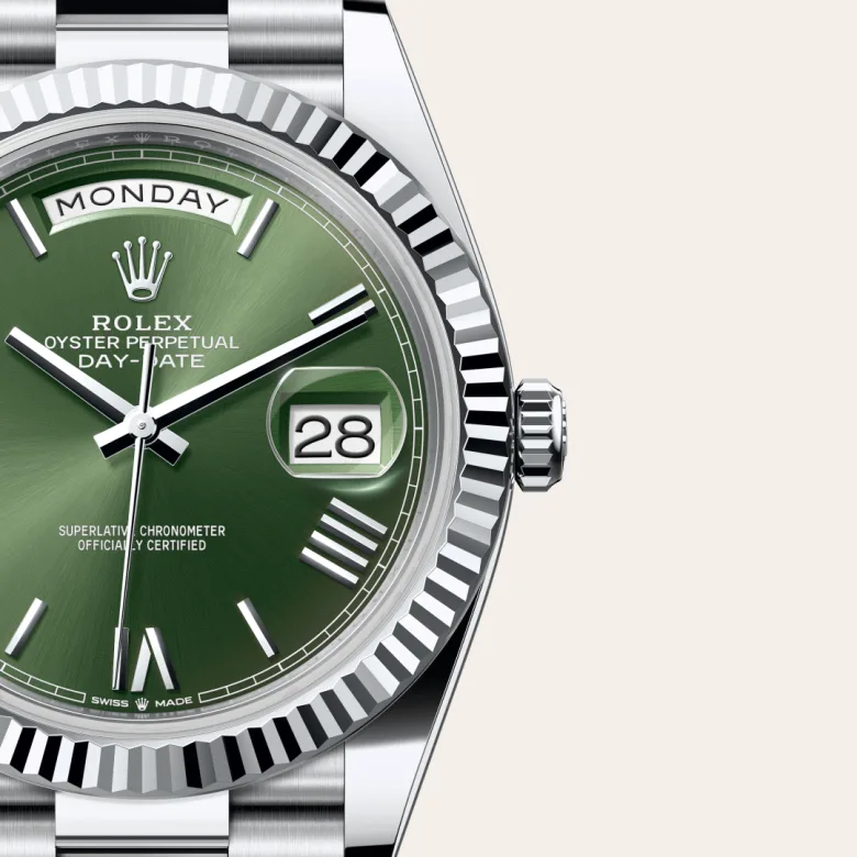 Rolex Day-Date in Platinum, M228236-0008 - Heller Jewelers