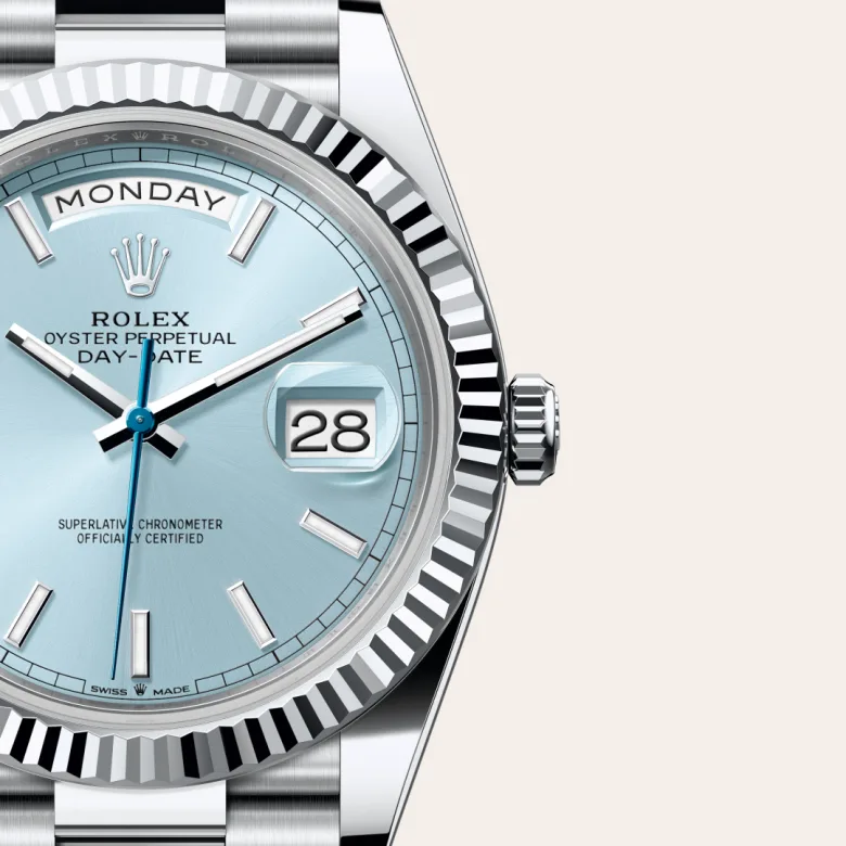Rolex Day-Date in Platinum, M228236-0018 - Gerald Peters