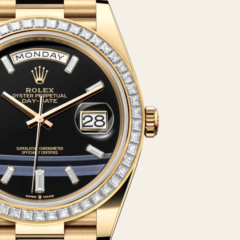 Rolex Day-Date in 18 kt yellow gold, M228398TBR-0038 - Heller Jewelers