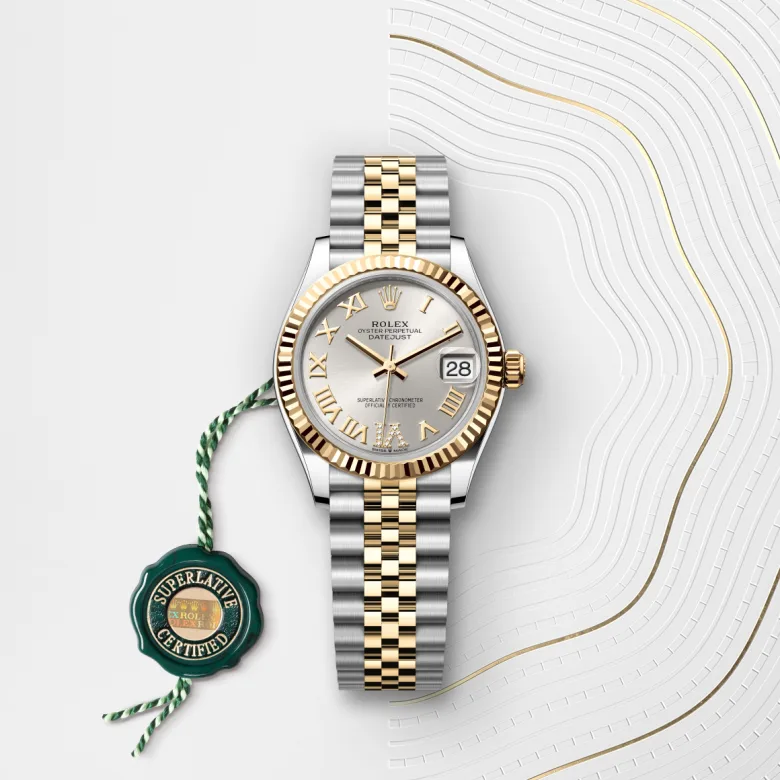 Rolex Datejust in Yellow Rolesor - combination of Oystersteel and yellow gold, M278273-0004 - Rolex Boutique San Jose