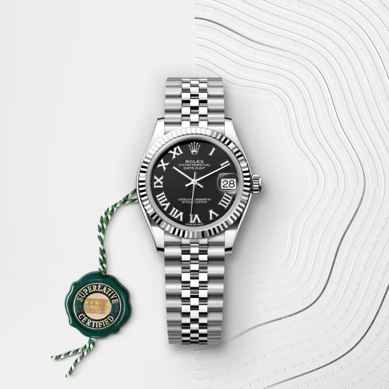 Rolex Datejust in White Rolesor - combination of Oystersteel and white gold, M278274-0002 - GemOro