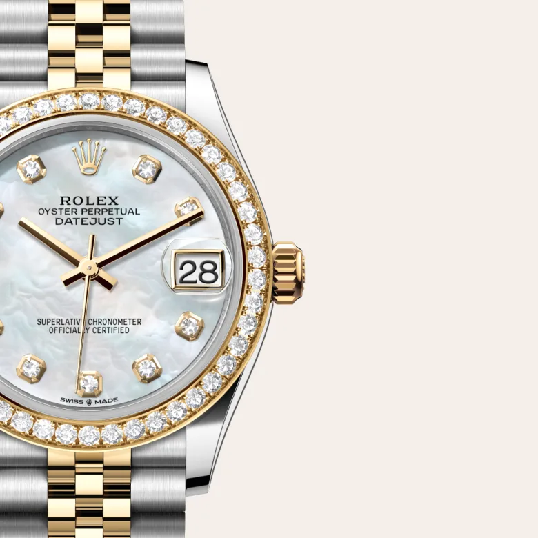 Rolex Datejust in Yellow Rolesor - combination of Oystersteel and yellow gold, M278383RBR-0028 - Joseph-Anthony