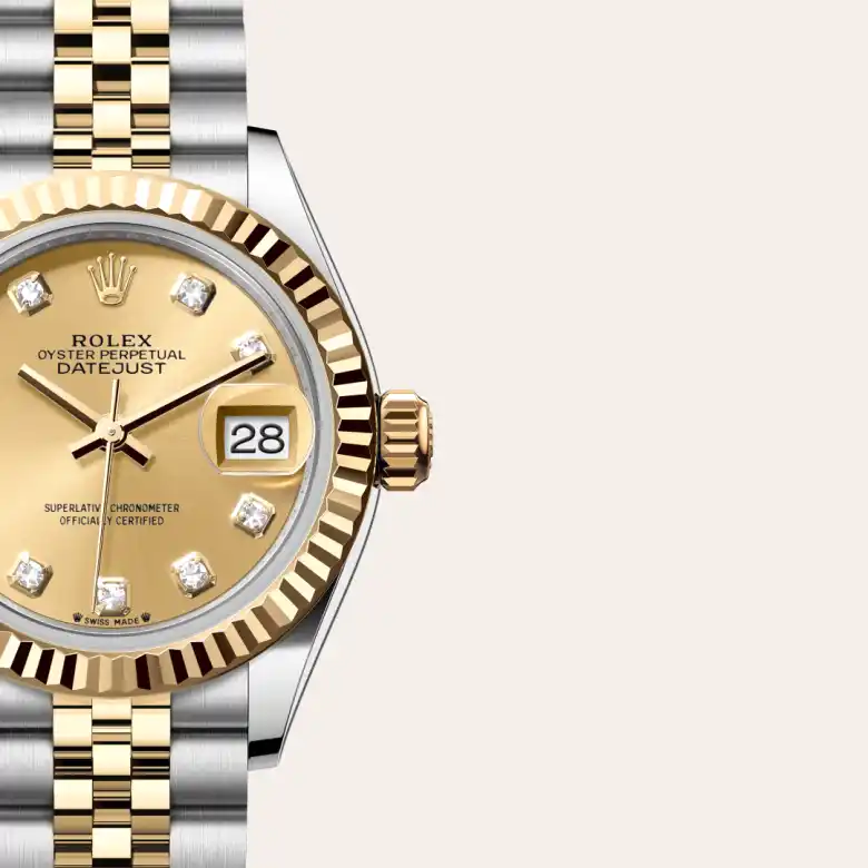 Rolex Lady-Datejust in Yellow Rolesor - combination of Oystersteel and yellow gold, M279173-0011 - GemOro