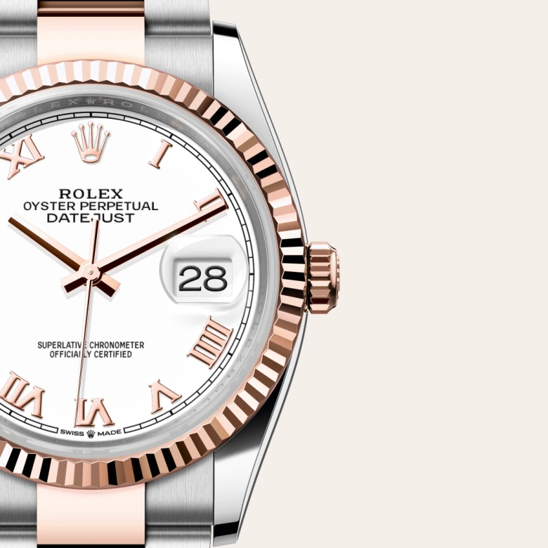 Rolex Datejust in Everose Rolesor - combination of Oystersteel and Everose gold, M126231-0016 - Build