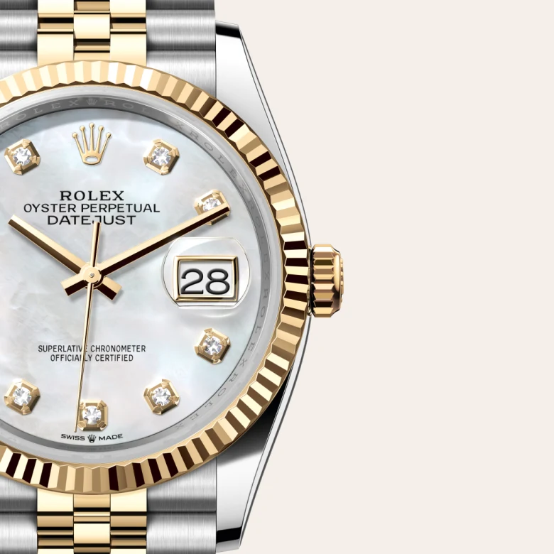 Rolex Datejust in Yellow Rolesor - combination of Oystersteel and yellow gold, M126233-0023 - GemOro