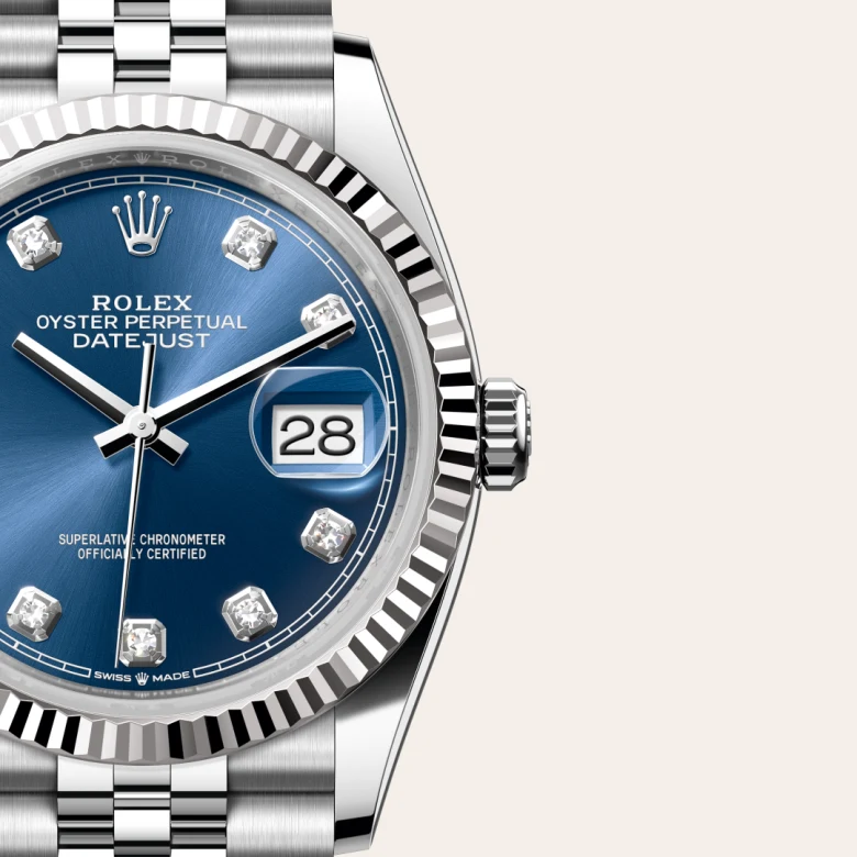 Rolex Datejust in White Rolesor - combination of Oystersteel and white gold, M126234-0037 - Build