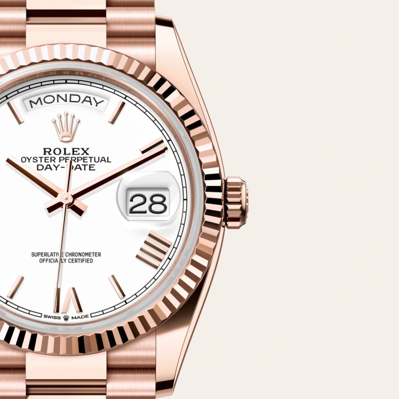 Rolex Day-Date in 18 ct Everose gold, M128235-0070 - Build