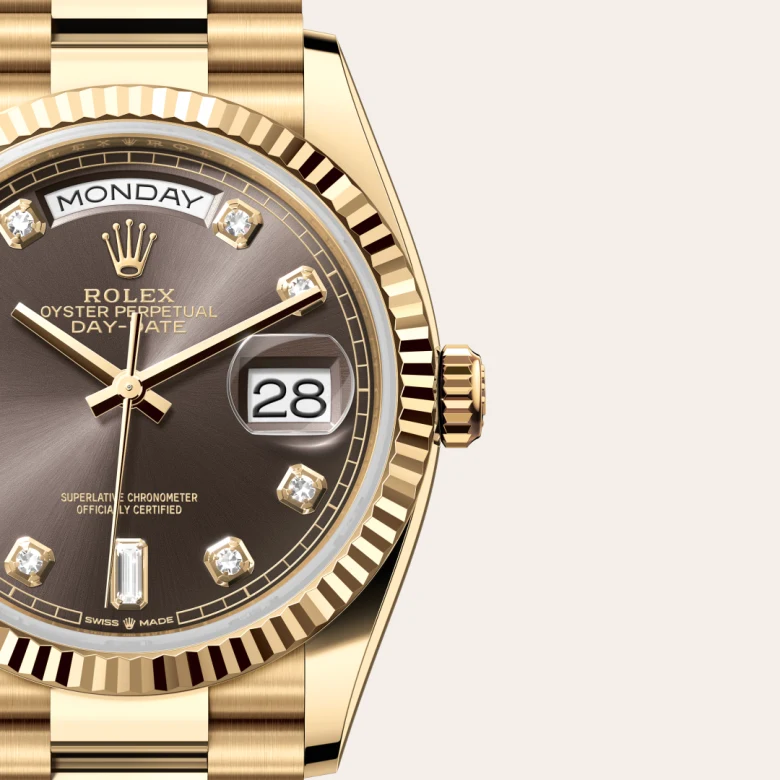 Rolex Day-Date in 18 ct yellow gold, M128238-0022 - Build