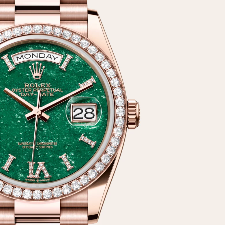 Rolex Day-Date in 18 ct Everose gold, M128345RBR-0068 - Build