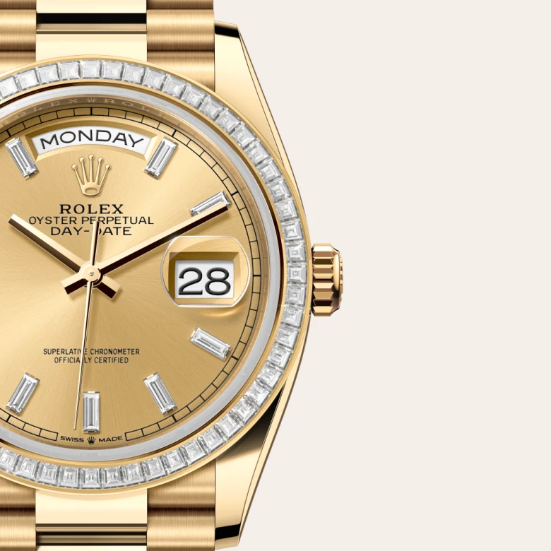 Rolex Day-Date in 18 ct yellow gold, M128398TBR-0037 - Build