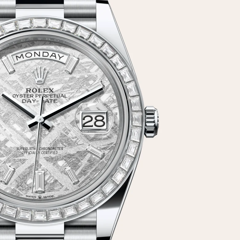 Rolex Day-Date in Platinum, M228396TBR-0027 - Rolex Boutique San Jose