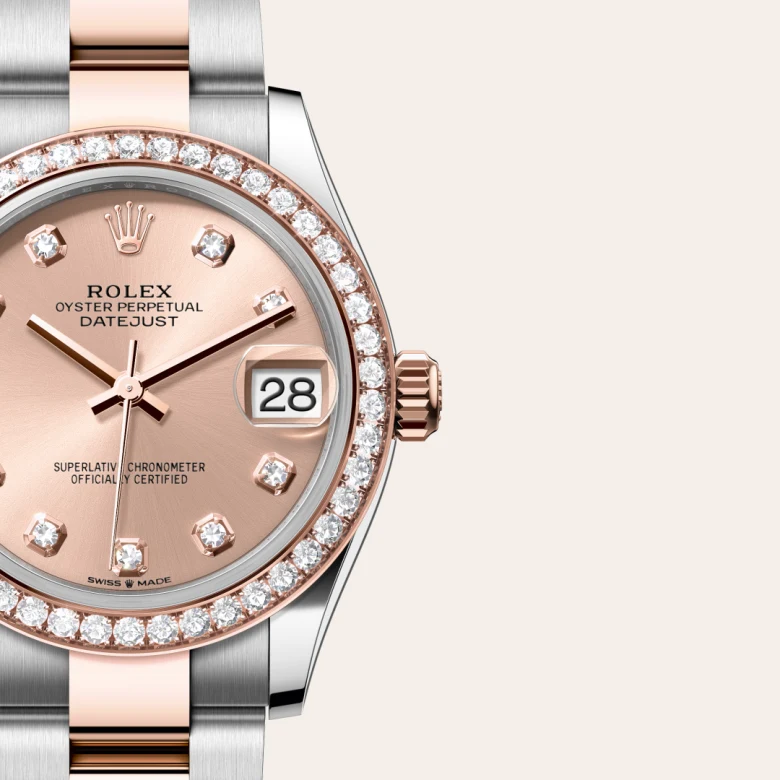 Rolex Datejust in Everose Rolesor - combination of Oystersteel and Everose gold, M278381RBR-0023 - Build