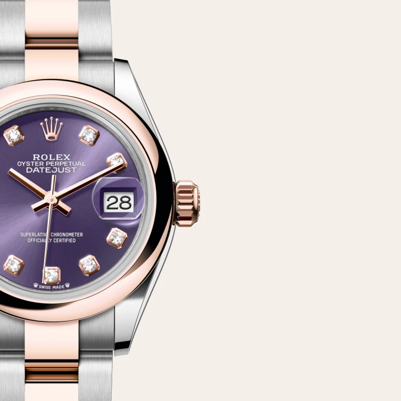 Rolex Lady-Datejust in Everose Rolesor - combination of Oystersteel and Everose gold, M279161-0016 - Rolex Boutique San Jose Rolex Lady-Datejust in Everose Rolesor - combination of Oystersteel and Everose gold, M279161-0016 - Rolex Boutique San Jose