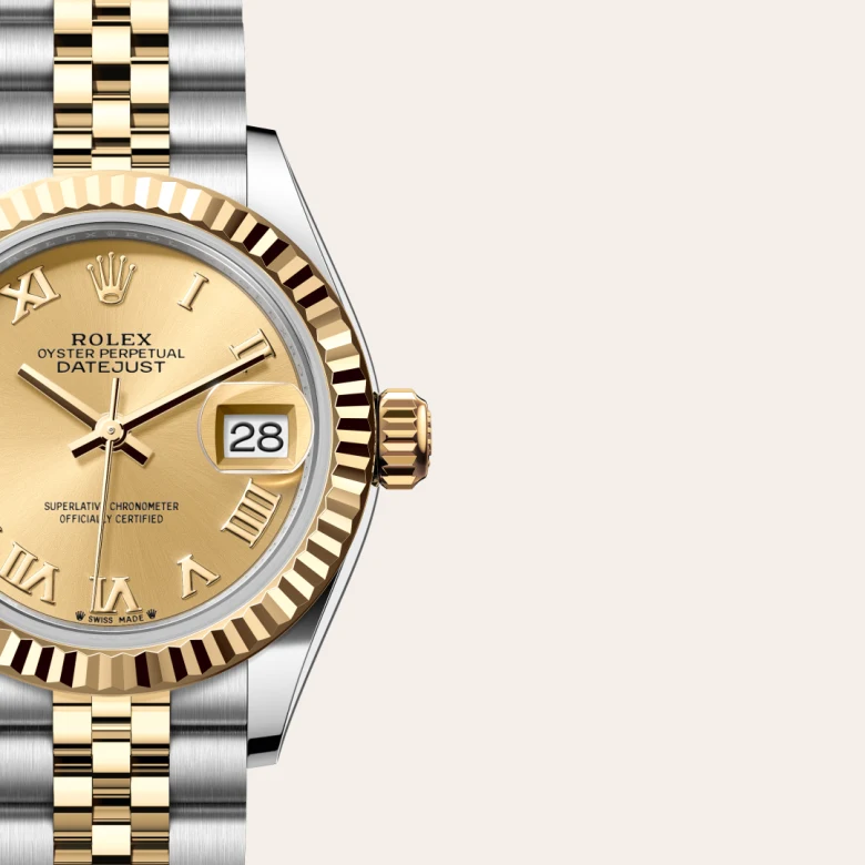 Rolex Lady-Datejust in Yellow Rolesor - combination of Oystersteel and yellow gold, M279173-0009 - Rolex Boutique San Jose